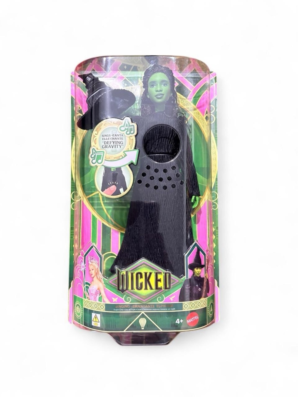 Mattel Wicked Singing Elphaba Fashion Doll – Defying Gravity